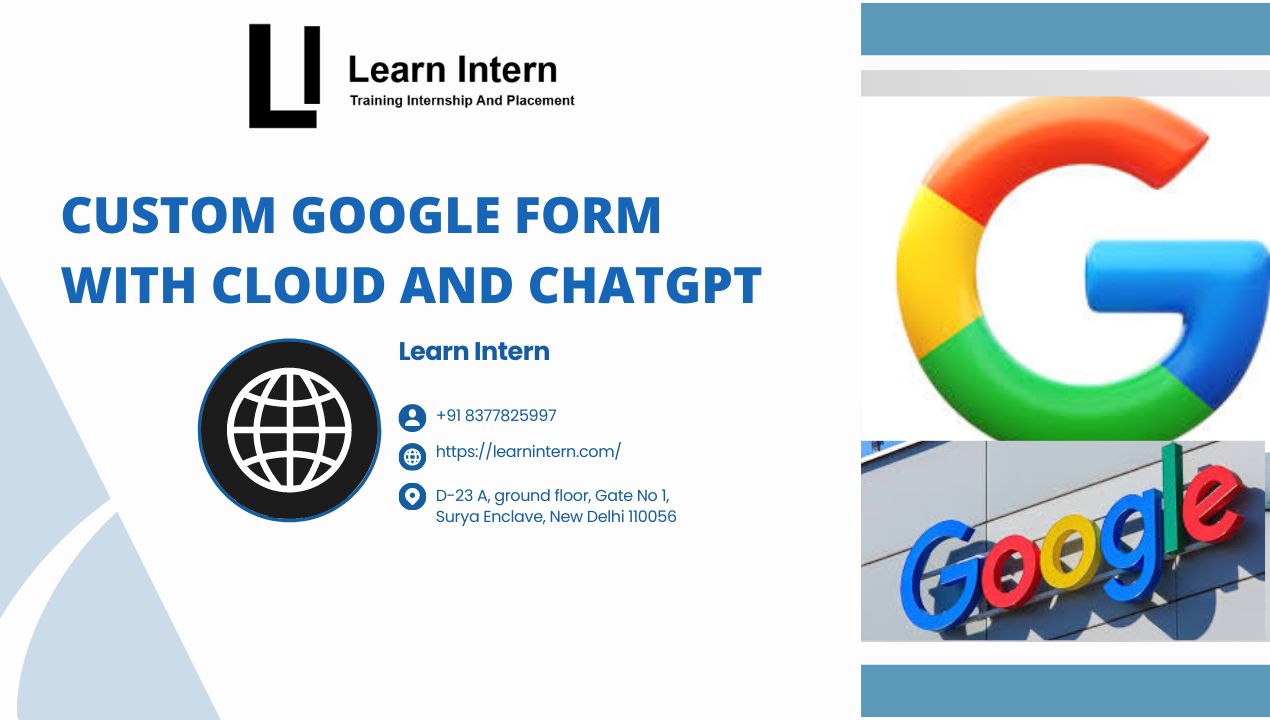 Custom Google Form with Cloud and ChatGPT